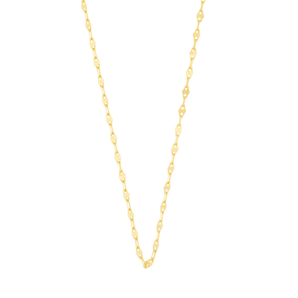 Corrente Modelo Cartier em Ouro Amarelo 18K - 40cm